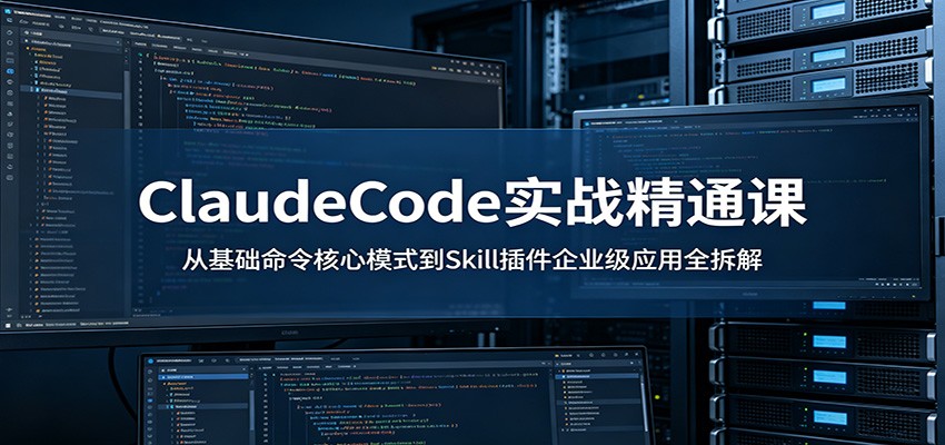 ClaudeCode实战精通课：从基础命令核心模式到Skill插件企业级应用全拆解-项目资源网