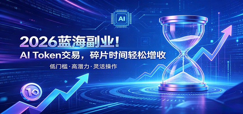 AI Token算力赛道！普通人可入局的数字副业，零门槛快速起步-项目资源网