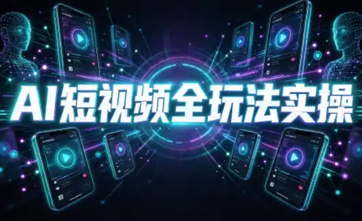 AI短视频全玩法实操(剪辑+带货+数字人+漫剧+短剧) AI短视频全玩法实操(剪辑+带货+数字人+漫剧+短剧)
