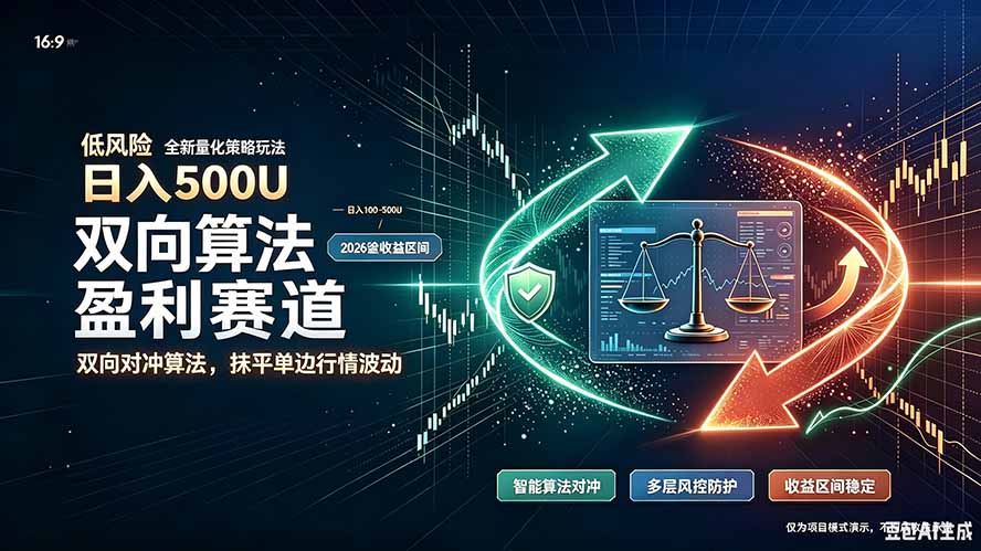 算法对冲/EA量化，日入500刀，躺着赚钱！你把它当做“自动提款机”，它把你就爆了-项目资源网