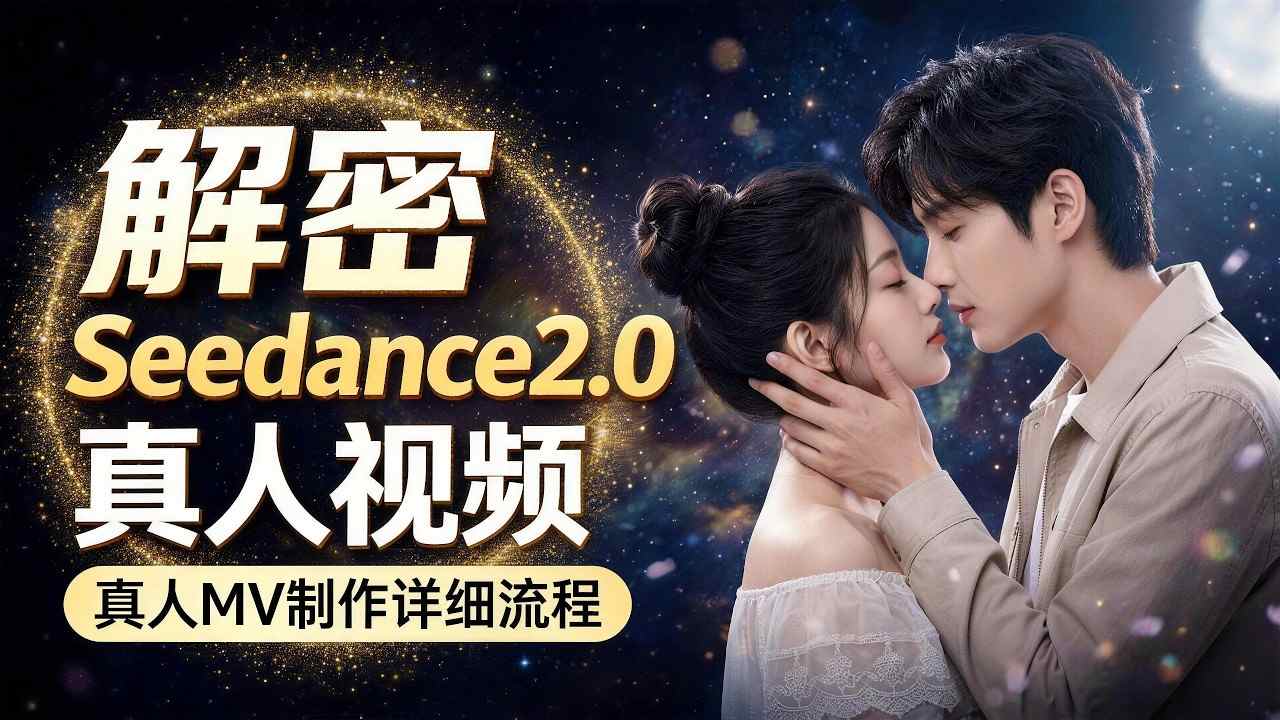 Seedance 2.0解密教程:零基础制作真人MV全流程-项目资源网