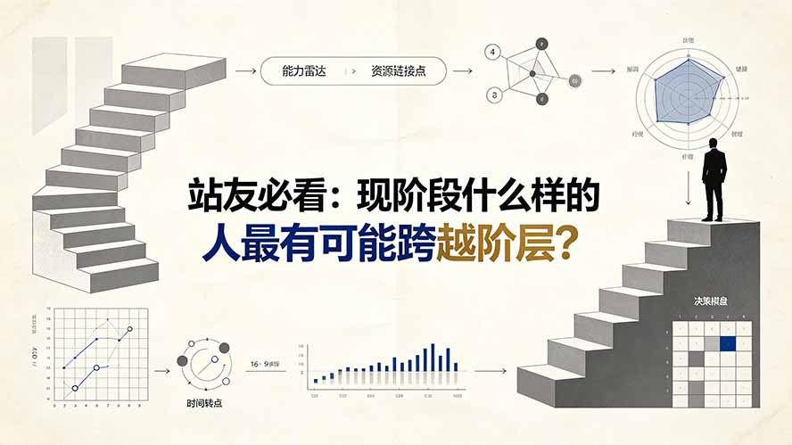 付费文章：站友必看：现阶段什么样的人最有可能跨越阶层?-项目资源网