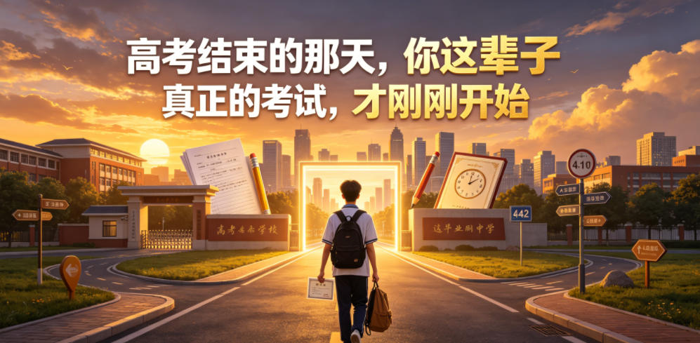 付费文章：高考结束的那天，你这辈子真正的考试，才刚刚开始-项目资源网