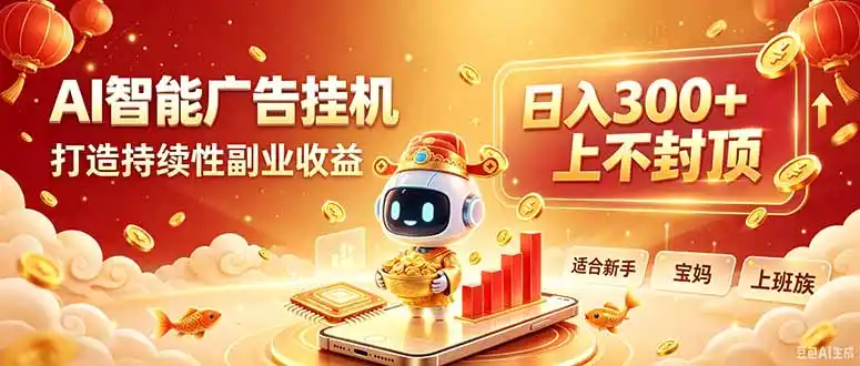 告别手动干活！AI自动化，解锁线上被动收益-项目资源网