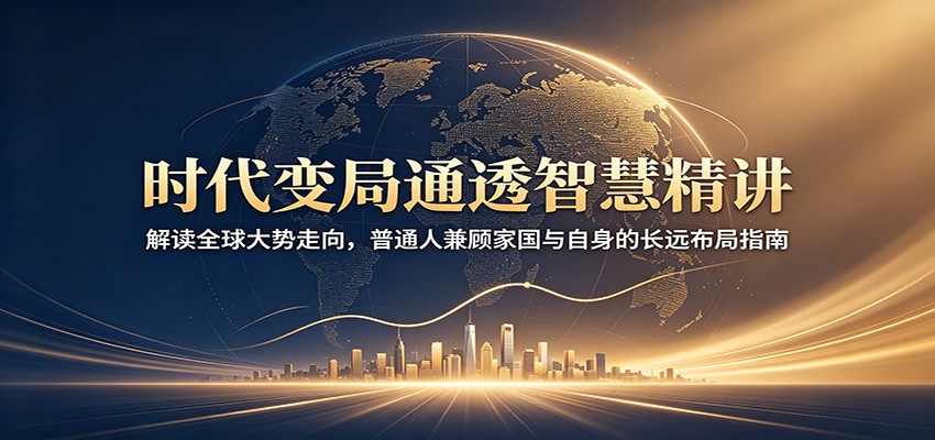 时代变局通透智慧精讲:解读全球大势走向,普通人兼顾家国与自身的长远布局指南-项目资源网