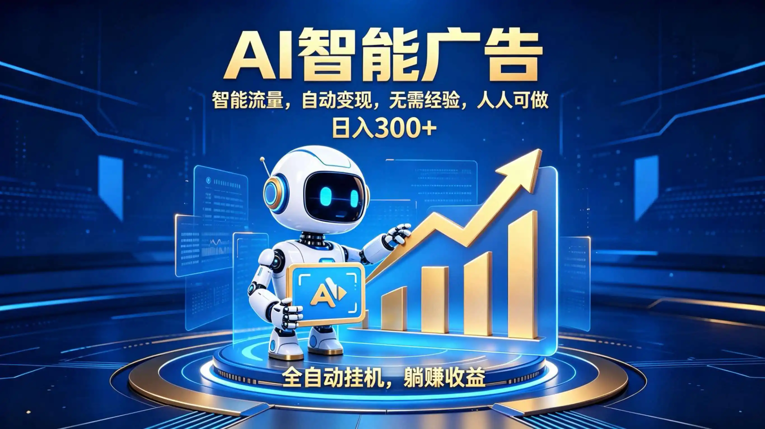 轻资产新赛道,全自动AI广告,打造持续收益-项目资源网