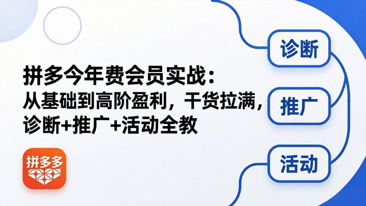 拼多多年费会员实战(更新26年4月24-项目资源网