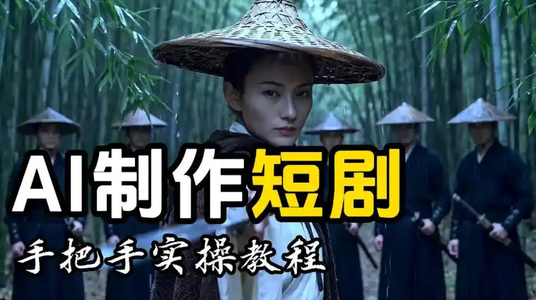 【保姆级手把手教程】AI短剧制作完整流程教学,从小白零基础到成片大神-项目资源网