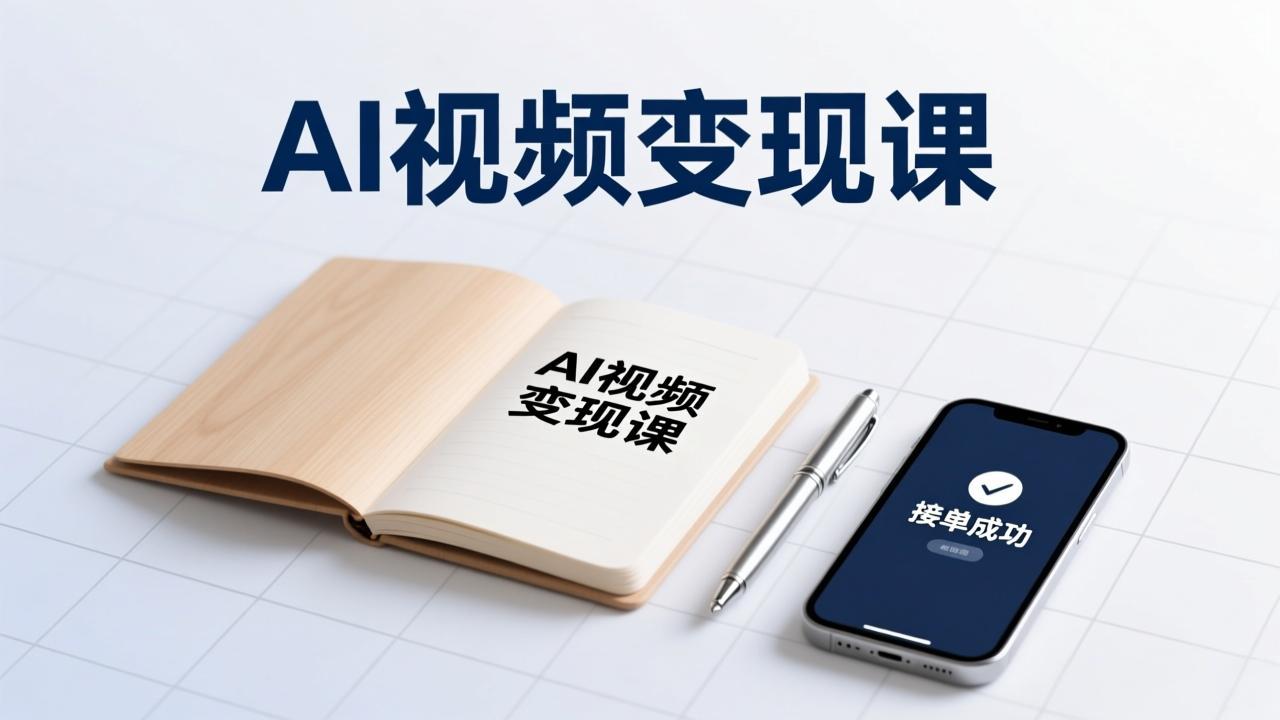 AI视频变现课，学完即可创作短片、接商单，实现副业增收，单项目报价可达千元-项目资源网