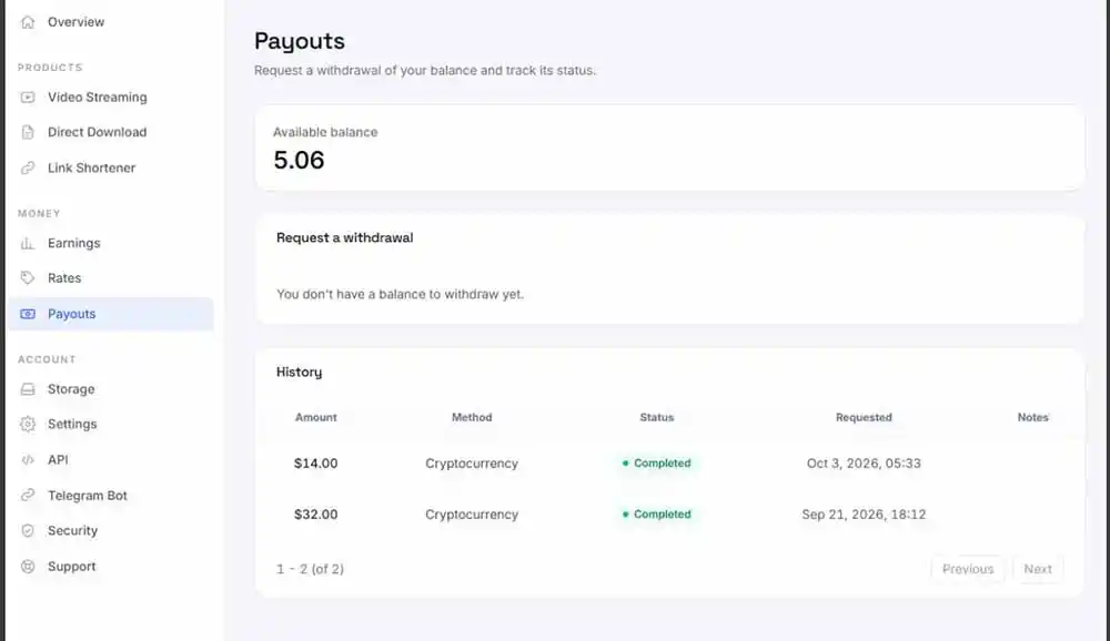 外面收费8000的myupload视频挂机撸美金项目，单日收益20-50美金+工作室可批量搞【挂机脚本+详细