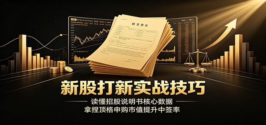 新股打新实战技巧:读懂招股说明书核心数据,拿捏顶格申购市值提升中签率-项目资源网