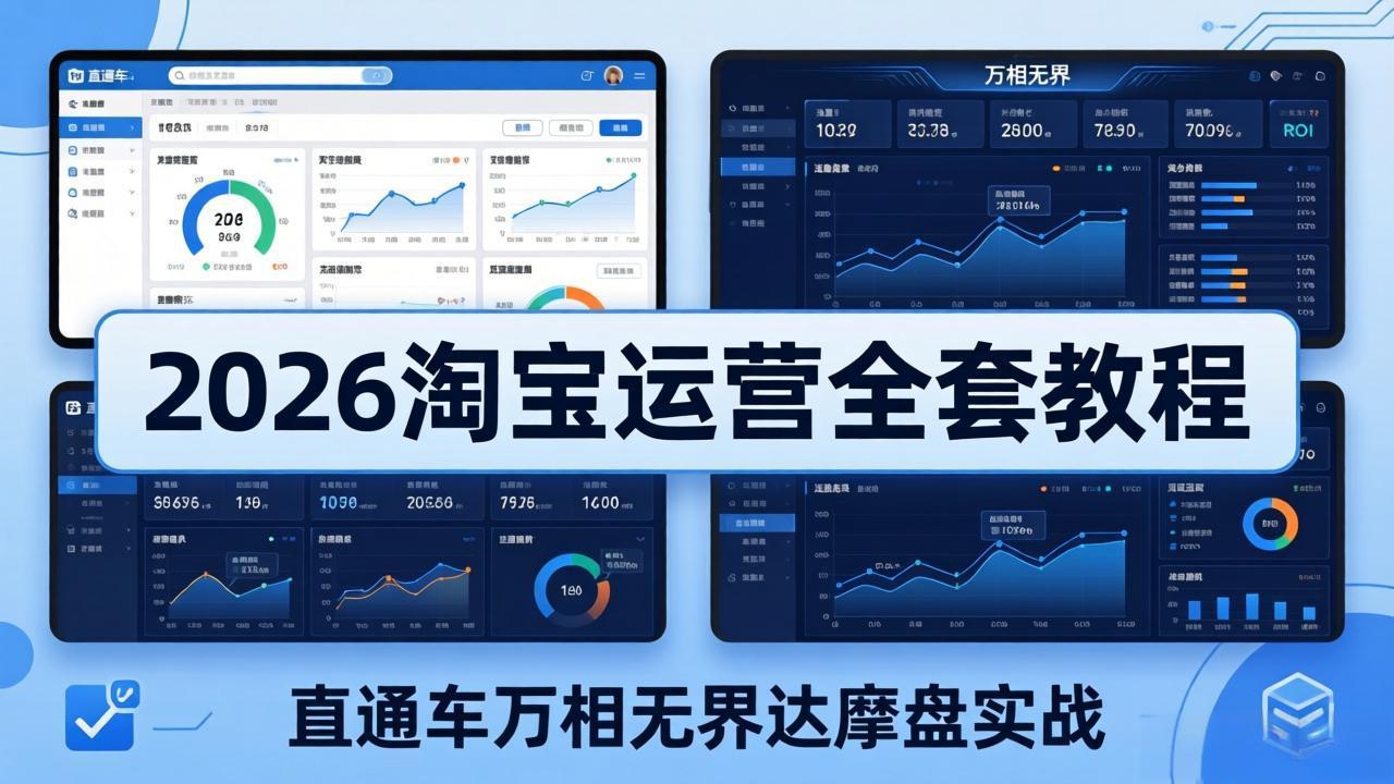 2026淘宝运营全套教程(更新7月-项目资源网