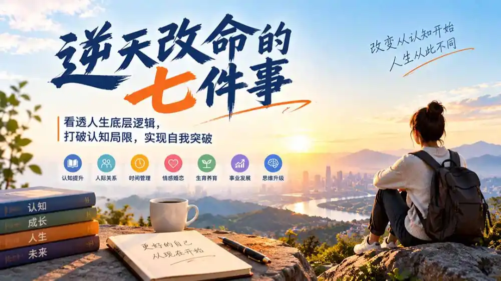 付费文章:逆天改命的七件事,看透人生底层逻辑,打破认知局限,实现自我突破-项目资源网