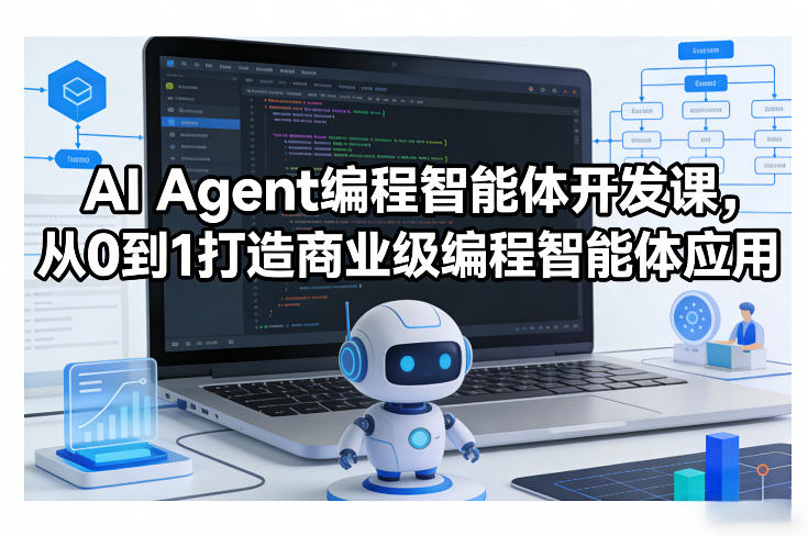 AI Agent编程智能体开发课，从0到1打造商业级编程智能体应用-项目资源网