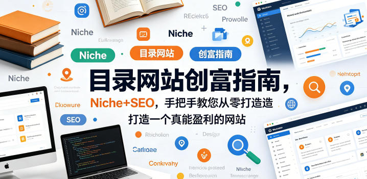 目录网站创富指南,Niche+SEO,手把手教您从零打造打造一个真能盈利的网站【原创双语字幕】