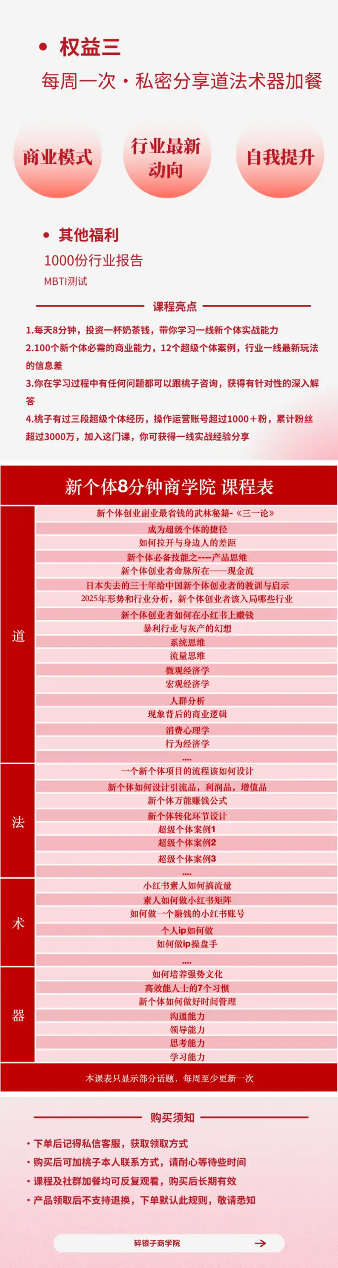 AI+新个体创业必修课-更新0922|道法术器|商业逻辑·小红书流量·AI智能体|低成本打造个人变现小生意全套教学-项目资源网