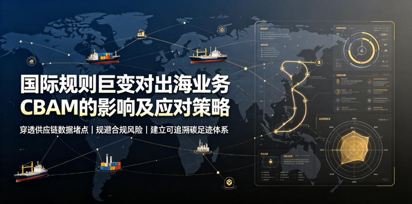 国际规则巨变对出海业务CBAM的影响及应对策略，帮助企业穿透供应链数据堵点，规避合规风险-项目资源网