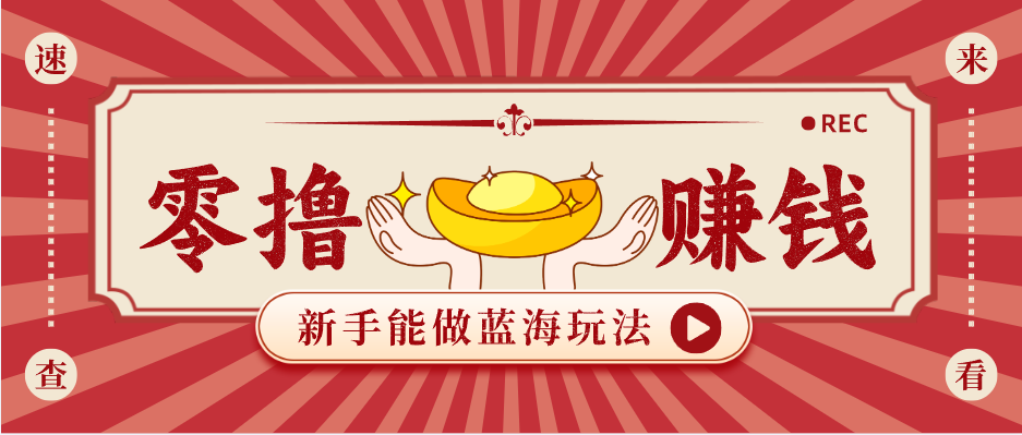 新手也能变现的蓝海玩法，一个人人能做的项目，需求量极大日入300+！-项目资源网