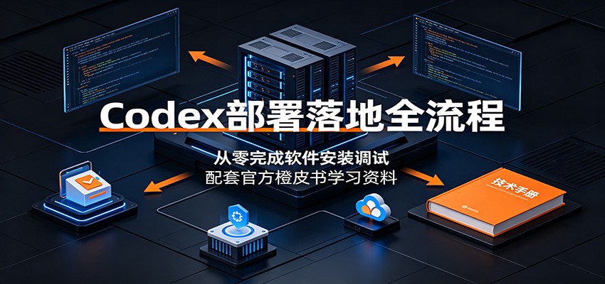 Codex部署落地全流程：从零完成软件安装调试，配套官方橙皮书学习资料-项目资源网