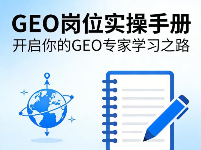 GEO岗位实操手册，开启你的GE0专家学习之路-项目资源网