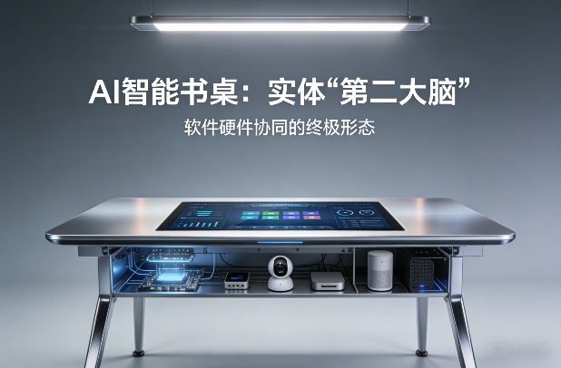 AI智能书桌搭建，构建你的实体“第二大脑”，软件硬件协同的终极形态-项目资源网
