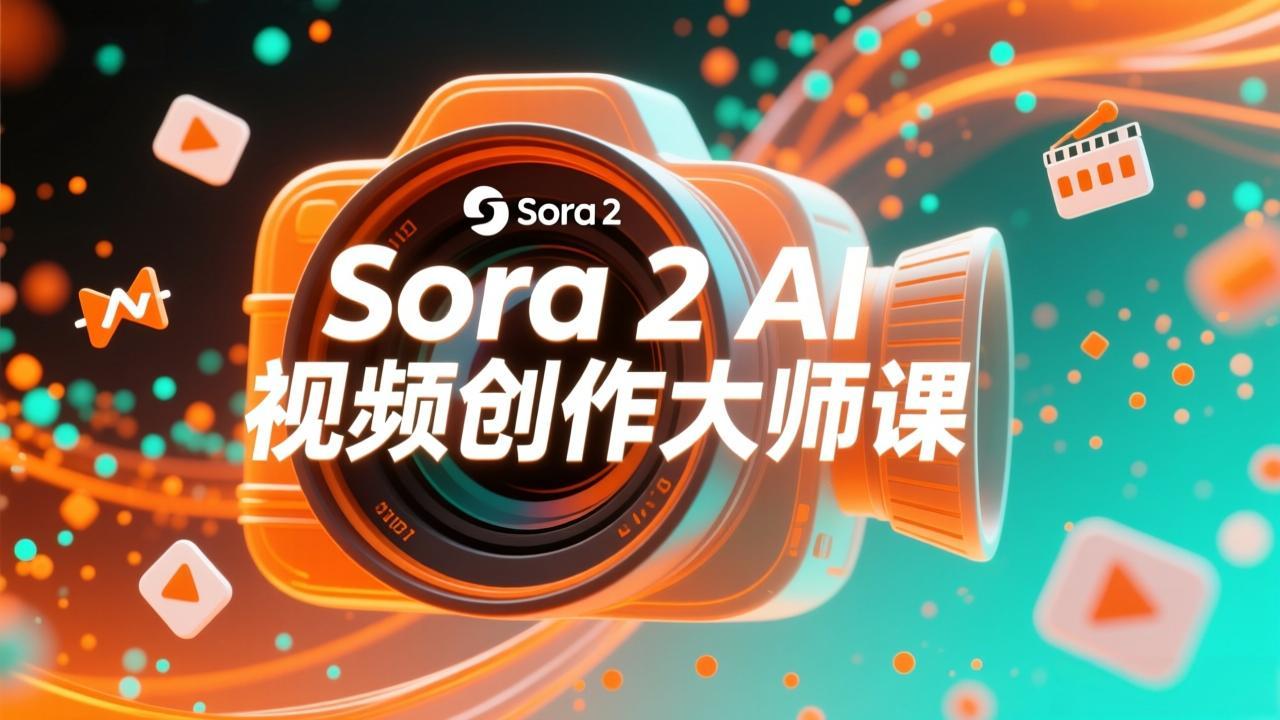 如何利用Sora 2创建流行AI人工智能视频大师班教程：掌握创作全流程，产出百万播放内容-项目资源网
