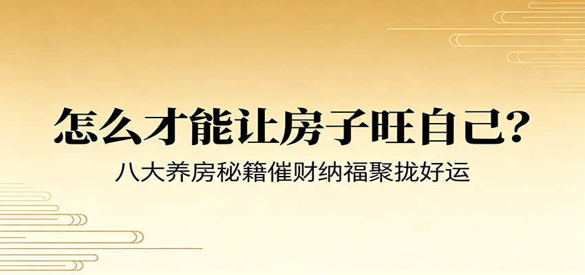 付费文章《怎么才能让房子旺自己？》八大养房秘籍催财纳福聚拢好运-项目资源网