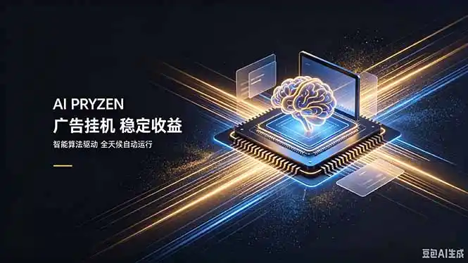 AI Pryzen 广告挂机｜24小时自动跑，日入300-500，新手零门槛-项目资源网