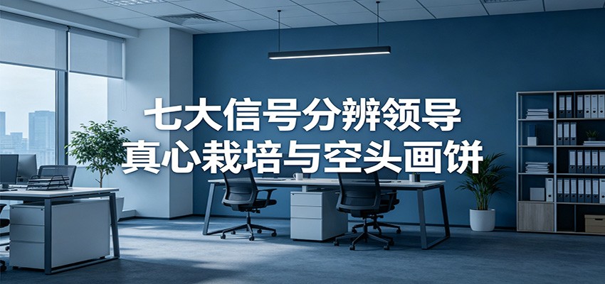 付费文章《七大信号分辨领导真心栽培与空头画饼》读懂管理背后人性逻辑-项目资源网