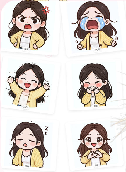 一张照片秒变多种表情包，三步就能拥有专属表情包库，零门槛玩转社交新玩法【文档】-项目资源网