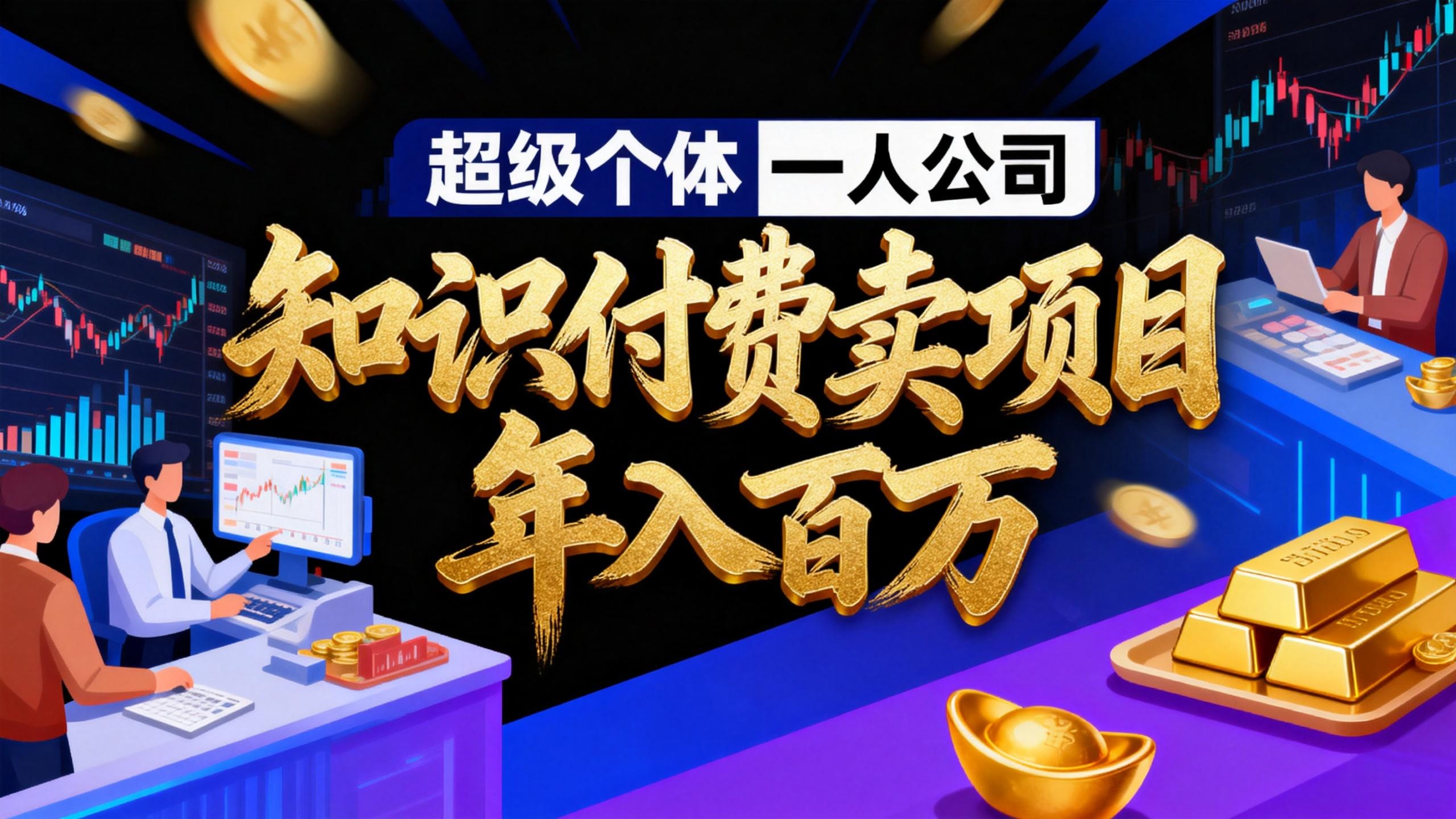 2026年“超级个体一人公司”私域卖项目年入百万，个人IP-精准引流-项目包装-转化成交-项目资源网